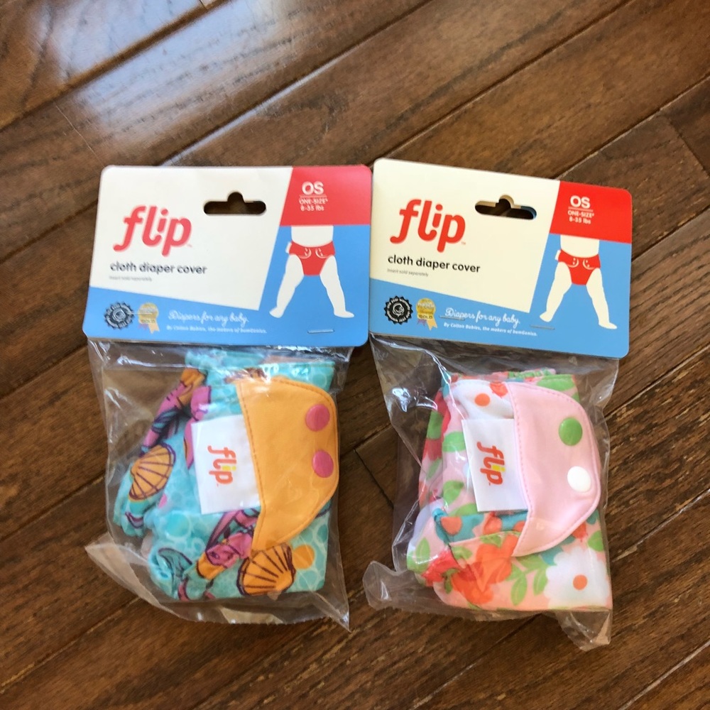 2 NEW Limited Edition Bumgenius Flip